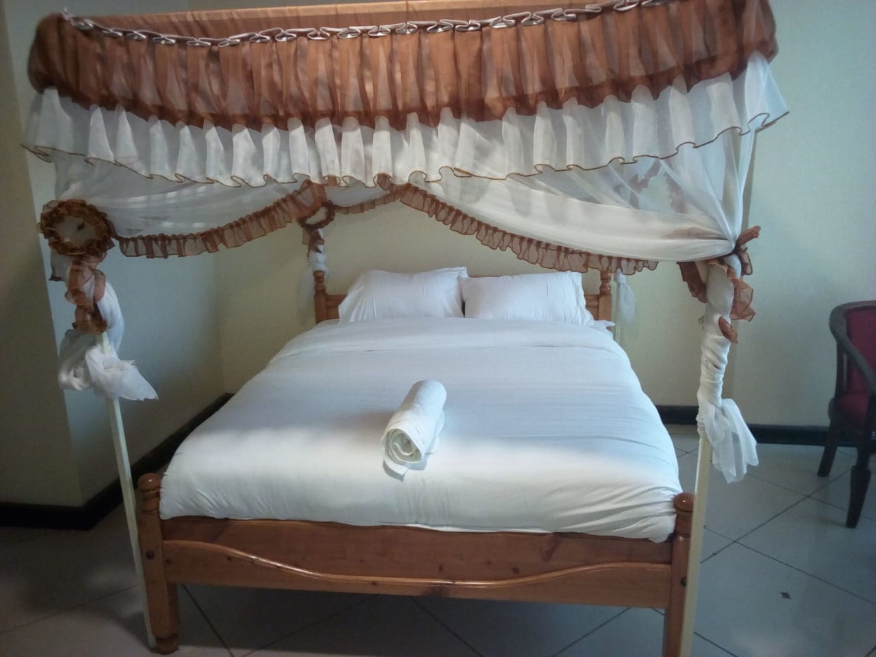 Desk, blackout drapes, iron/ironing board, free WiFi