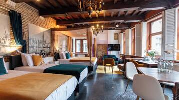 3 bedrooms, minibar, in-room safe, individually decorated