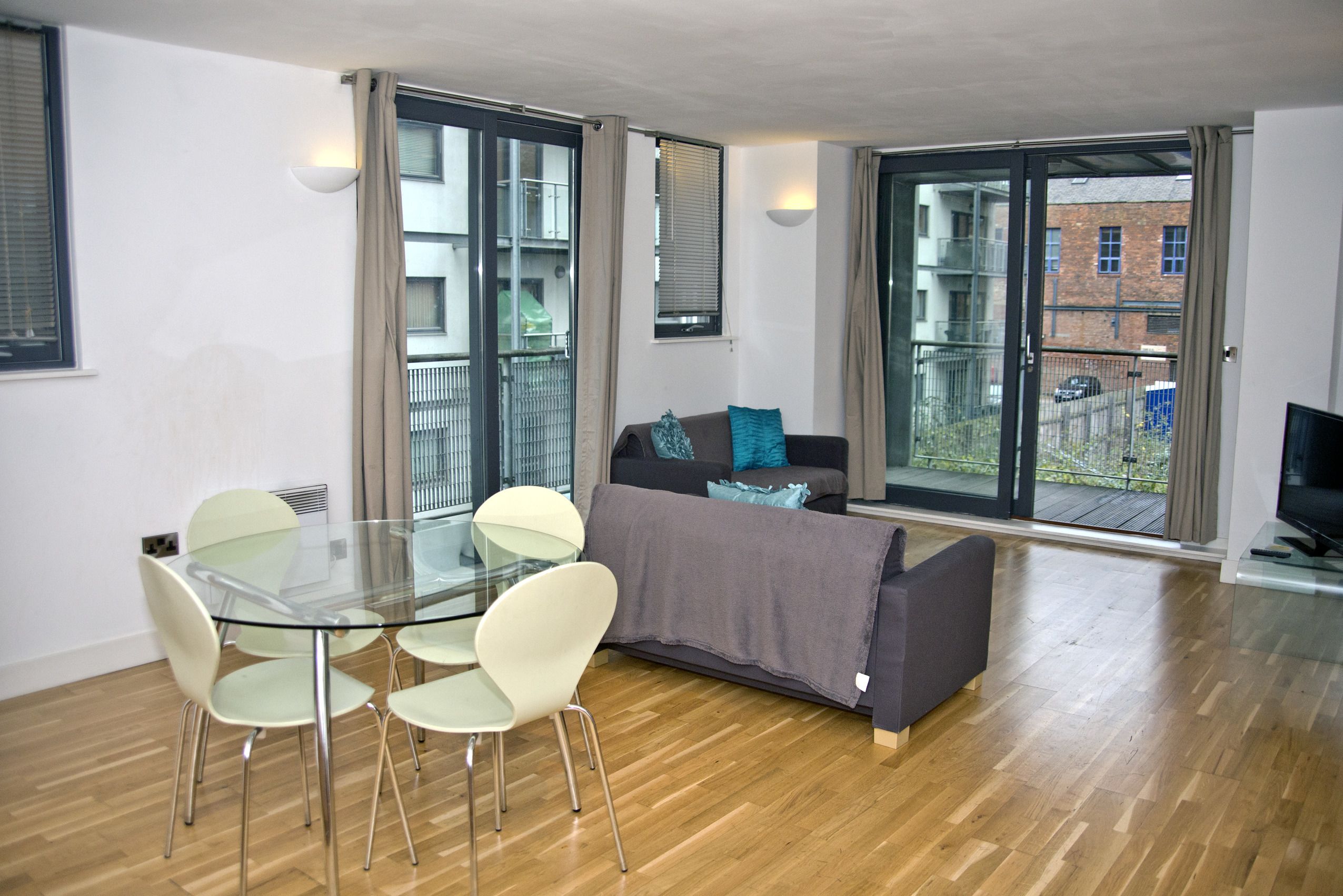 City Apartment | Living area | Flat-screen TV, DVD player