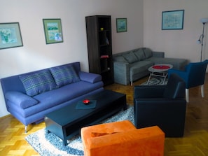 Living room - Traveler's Hostel & Apartments (Belgrade)