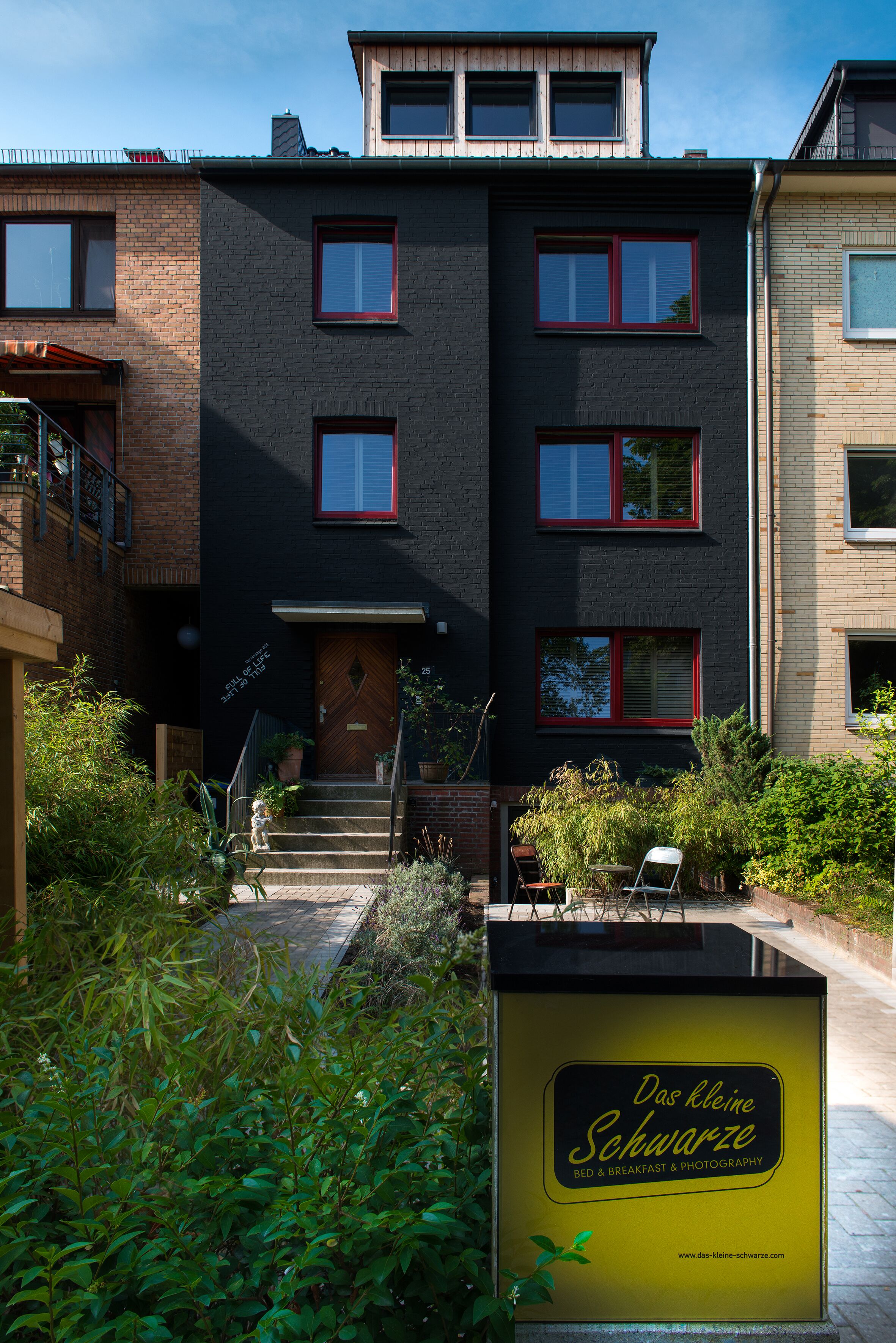 Fassade der Unterkunft