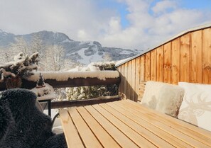 Apartment Streifblick | Terrace/patio - Appartement Aschbach (Kitzbuhel)