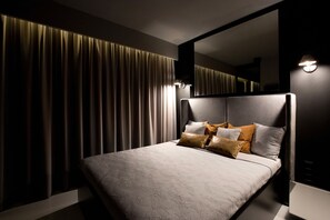 Luxury-Apartment | 1 Schlafzimmer, hochwertige Bettwaren, individuell dekoriert