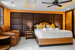 Villa de lujo | 5 habitaciones y sábanas de algodón egipcio 