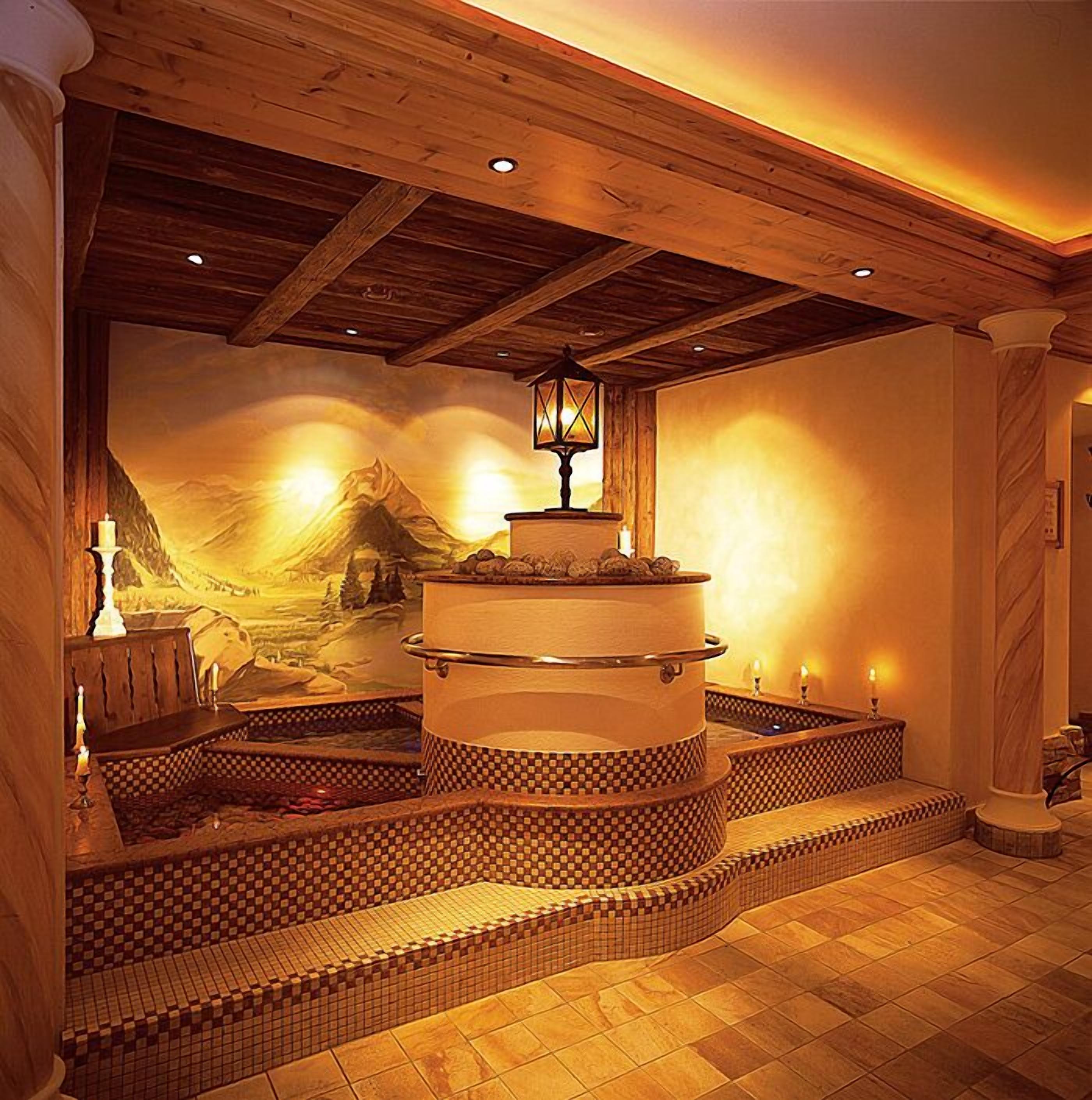 Sauna, Dampfbad, Massageanwendungen