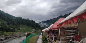 Deluxe Tent, 1 Bedroom, Accessible, River View | Laptop workspace - The Heimat Resort (Padhar)