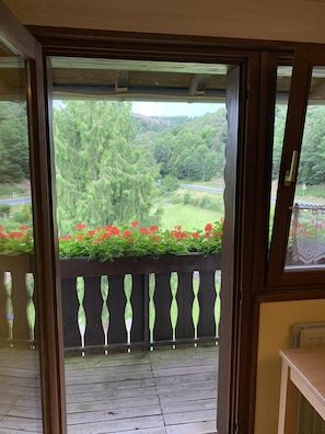Deluxe Double Room, Private Bathroom | View from property - Hotel Forsthaus (Volkesfeld)