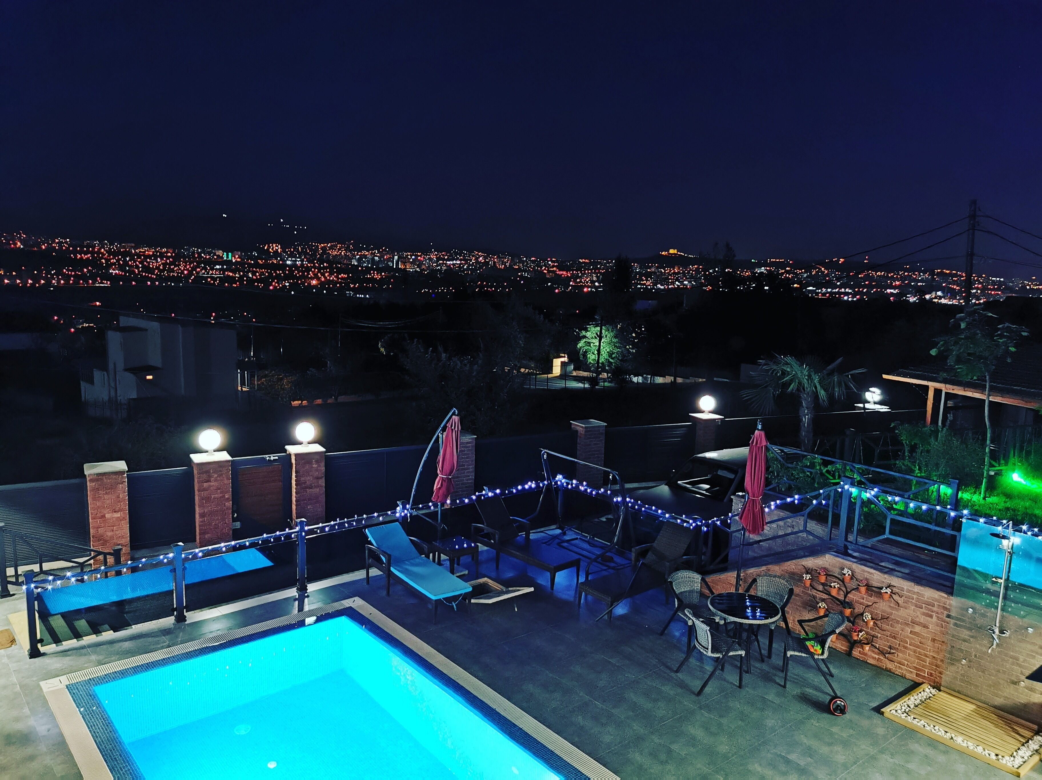 室外泳池、暖水池