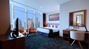 Literie de qualité, couette en duvet, minibar, coffre-fort