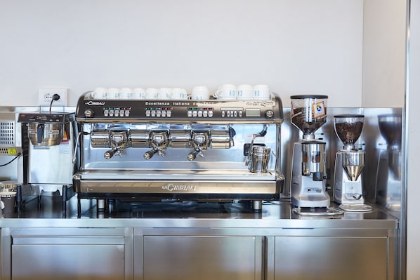 Daily buffet breakfast (EUR 10 per person)