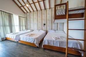 Family Suite | Minibar, in-room safe, desk, laptop workspace - Las Hamacas Hotel - Sauce (Sauce)