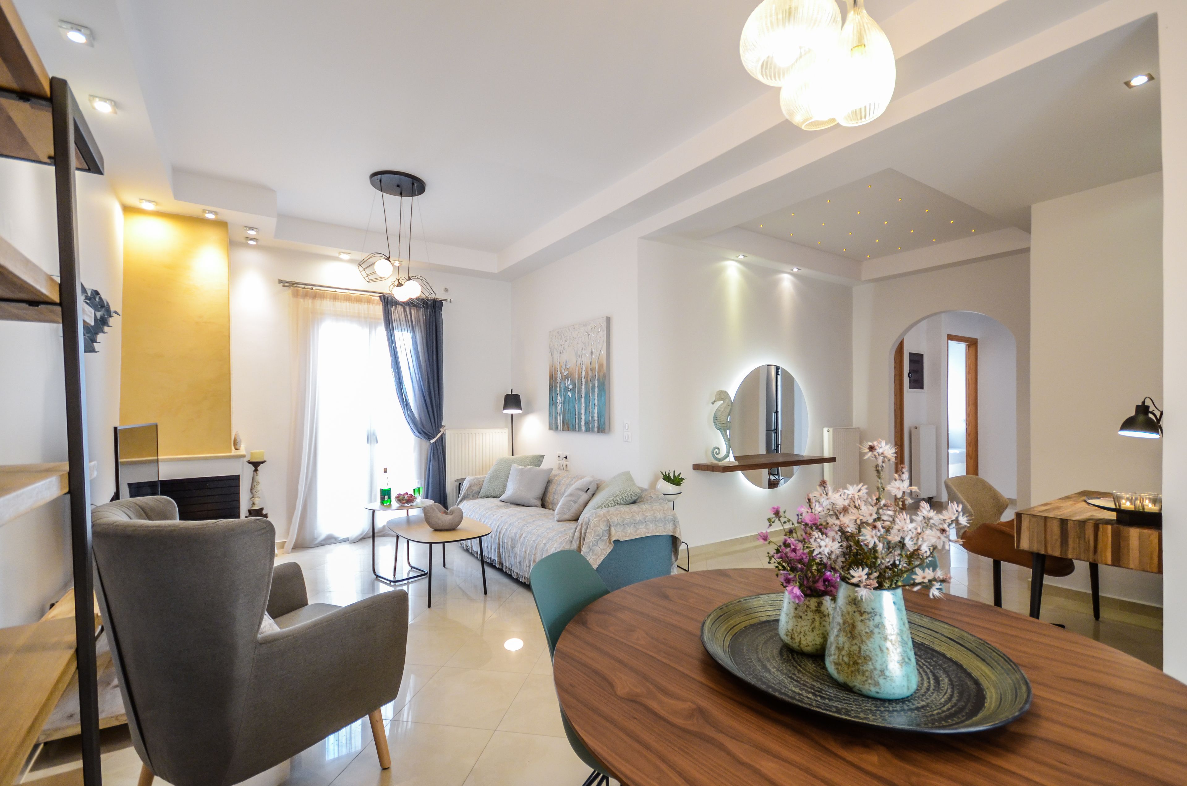 Superior appartement | Woonruimte | Flatscreentelevisie