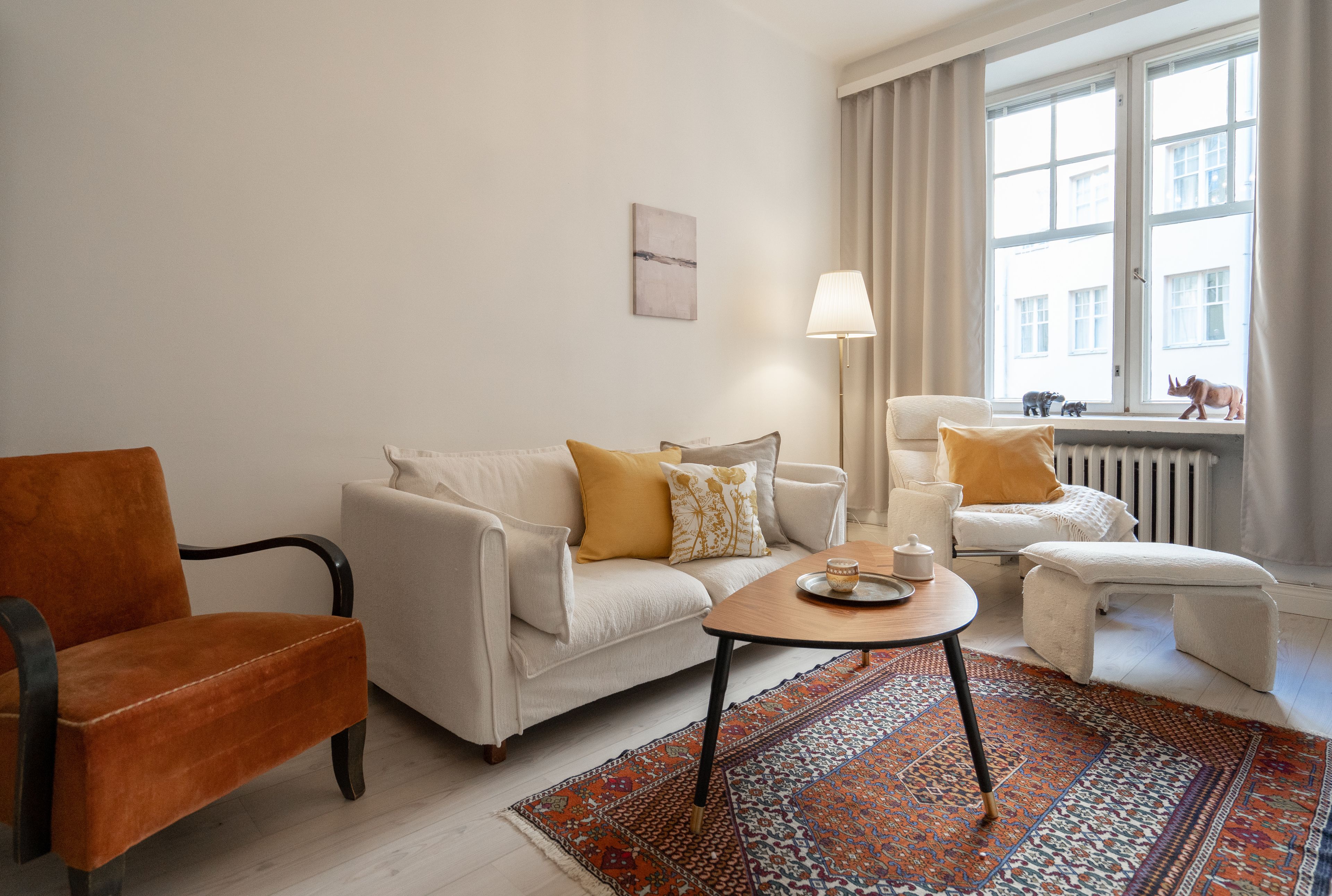 Apartment, 1 Bedroom | Living area | Flat-screen TV