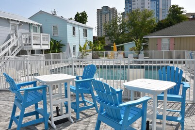 Perfect Couples Get Away Steps from the Boardwalk and Surf