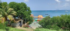 Property grounds - BO SOLEY, sea view studio Les Hauts de Caritan  (Sainte-Anne)