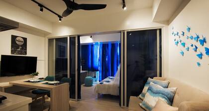 AZURE BEACH VIBE UNIT;25MBPS WIFI ;NETFLIX &EVPAD TV SET