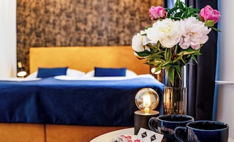 Deluxe Double Room | Desk, blackout drapes, free WiFi, bed sheets