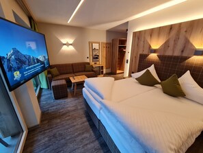 1 slaapkamer, een bureau, geluiddichte muren, gratis wifi