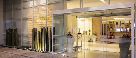 Sitteområde i lobbyen