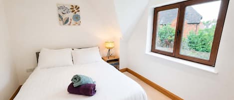 3 bedrooms, iron/ironing board, travel cot, WiFi