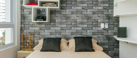 Strykejern/-brett, wi-fi (inkludert) og sengetøy