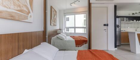 1 bedroom, iron/ironing board, free WiFi, bed sheets