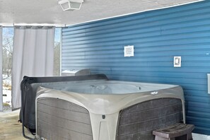 Bubbelpool inomhus