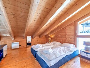 4 bedrooms, free WiFi - Chalet, sauna, terrace, balcony, fireplace or stove, parking, tv, ski locker, 200m², Thyon (Les Collons)