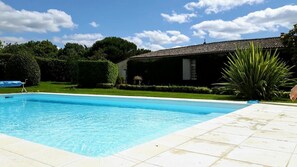 Seasonal outdoor pool