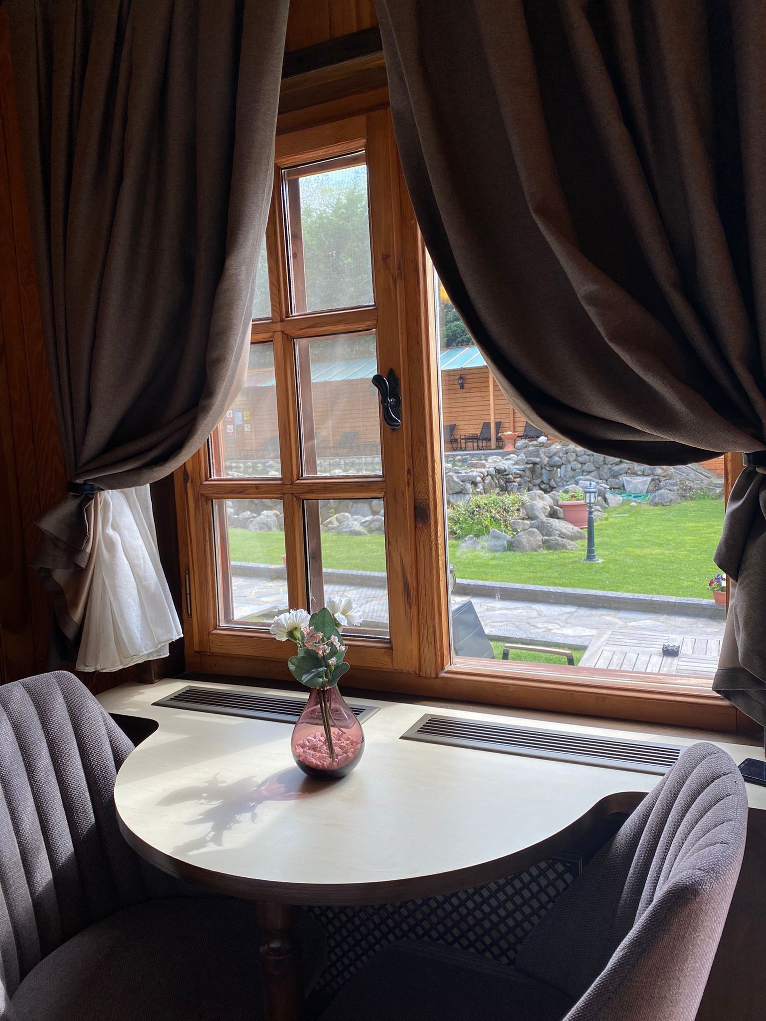 lower bungalow (standard room) | view from room