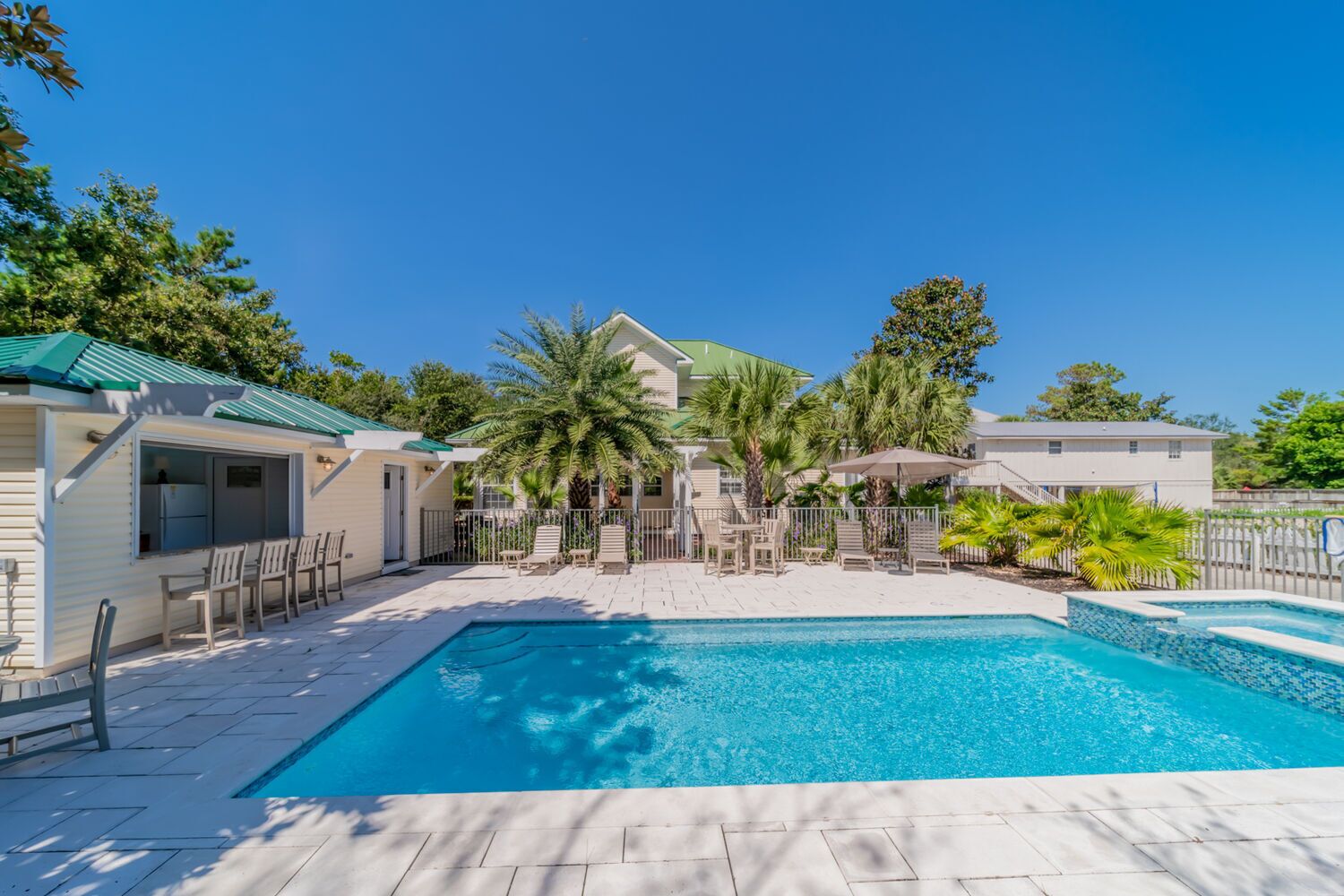 Una piscina climatizada