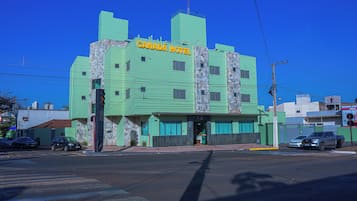 Voorkant van accommodatie