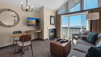 Suite Studio Familiale | 1 chambre, rideaux occultants, Wi-Fi gratuit, draps fournis