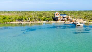 Beach nearby, white sand