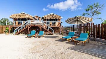 Beach nearby, white sand