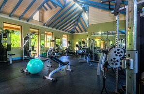 Gym - Rosalie Bay Eco Resort & Spa (Rosalie)