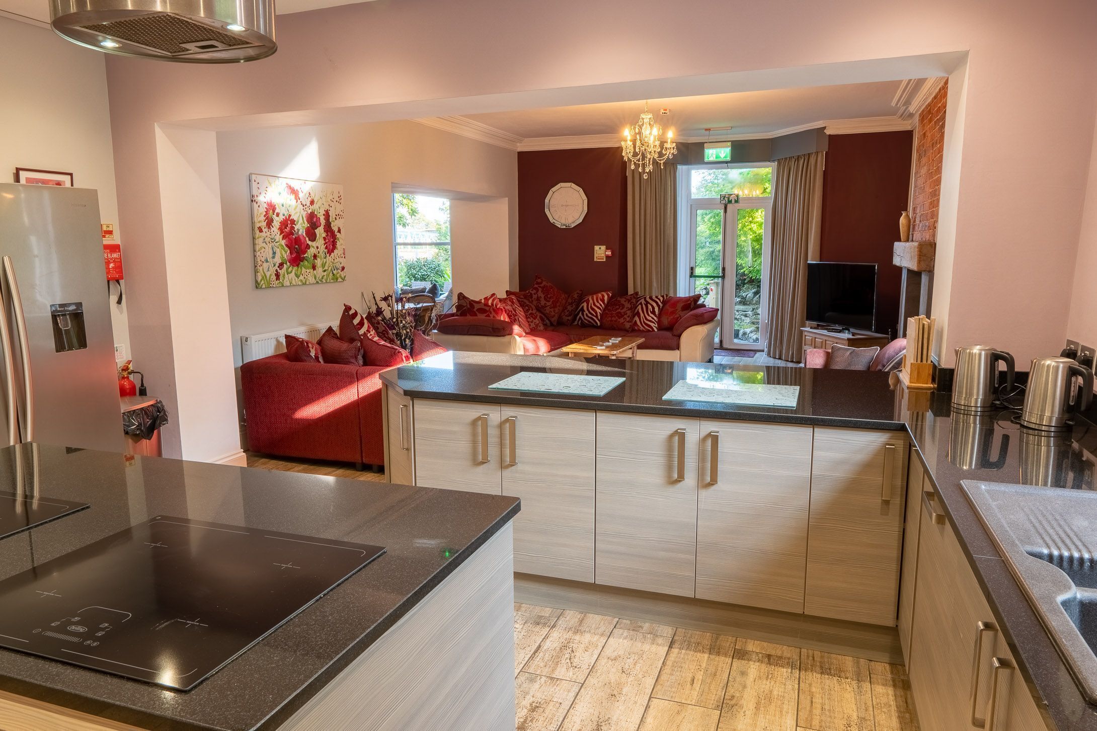 Microwave, oven, dishwasher