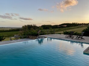 Seasonal outdoor pool