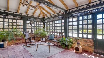 Sala de estar en el lobby