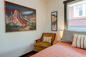 2 chambres, fer et planche Ă repasser, Wi-Fi, draps fournis