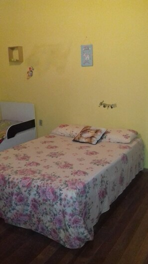 Blackout curtains, iron/ironing board, free WiFi, bed sheets