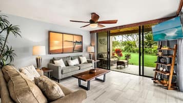 Condo, Multiple Beds (Keauhou Kona Surf & Racquet Club#6-10) | Living area