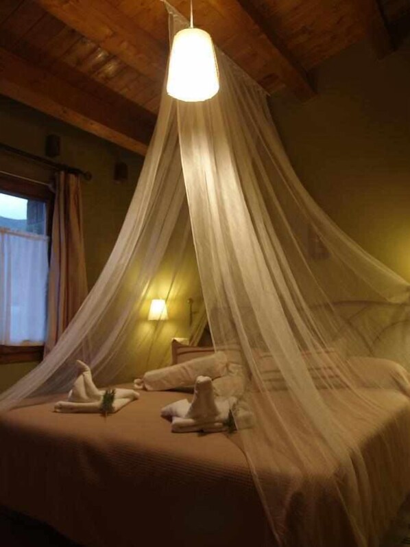 1 chambre, bureau, fer et planche à repasser, lit parapluie