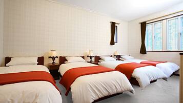 Quad Room with Shared bathroom