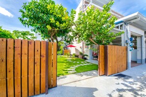 Fassade der Unterkunft