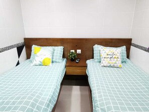 Chambre avec lits jumeaux