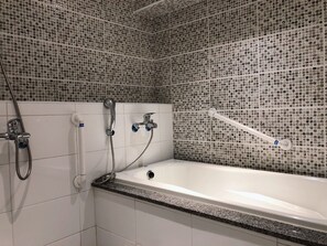 Quadruple Room, Bathtub | Bathroom shower