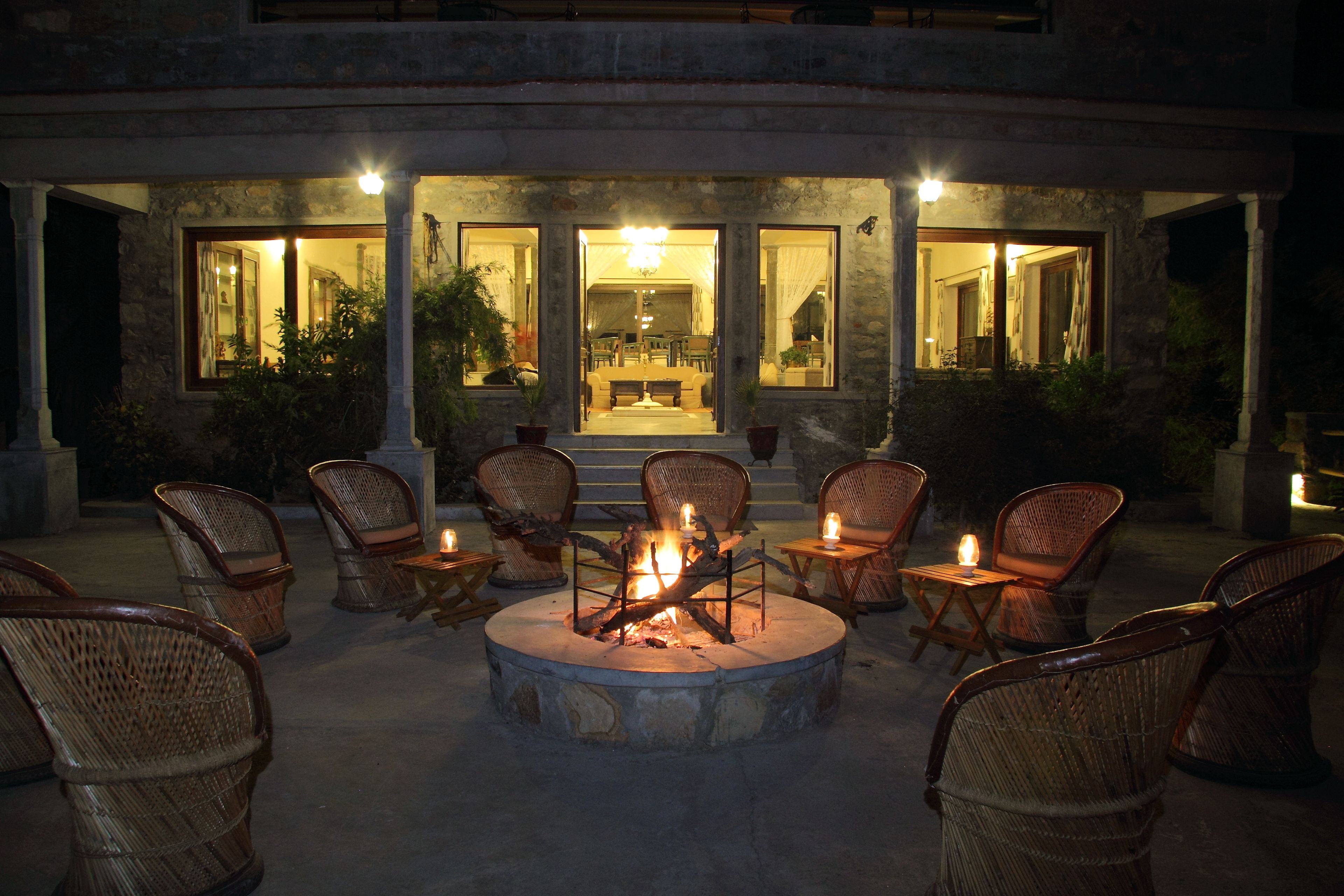 Lobby sitting area