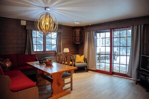 Familien-Ferienhütte (Nordtunet) | Wohnbereich