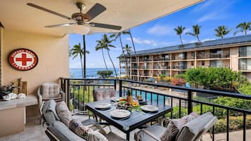 Leilighet, flere senger (Kona Makai 2-201) | Utendørsservering